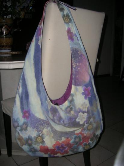 camaieu bleu-violet-