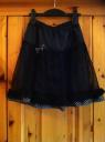 jupe à pois taffetas et tulle 6/8 ans